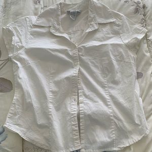 Simple White Button Up